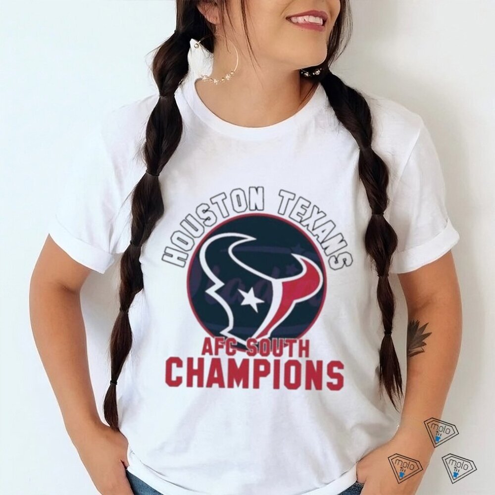 Houston Texans AFC South Champions Graphic T-Shirt Football Fan Gift Casual Tee